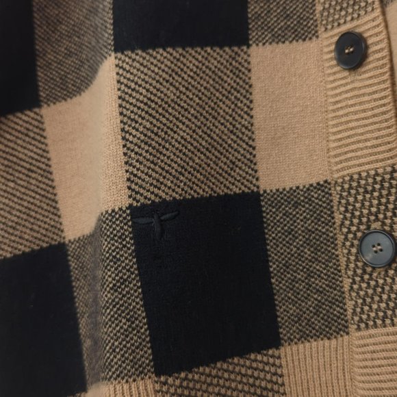 [SOLD] NWT CHRISTIAN DIOR Womens Sz 8 2-PIECE SET Cashmere Sweater Vest Cardigan - Picture 10 of 15